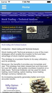 StockMarket Technical analysis course screenshot #3 for iPhone