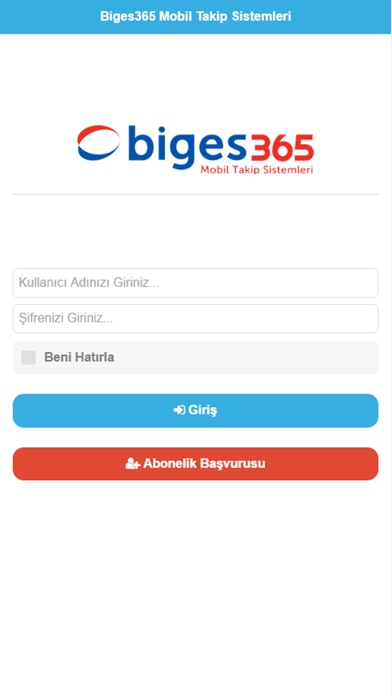 How to cancel & delete Biges365 Mobil Takip from iphone & ipad 1