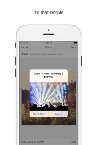 Cleanr for Camera Roll - Fastest way to delete unwanted photos quickly and easily to free up space screenshot 4