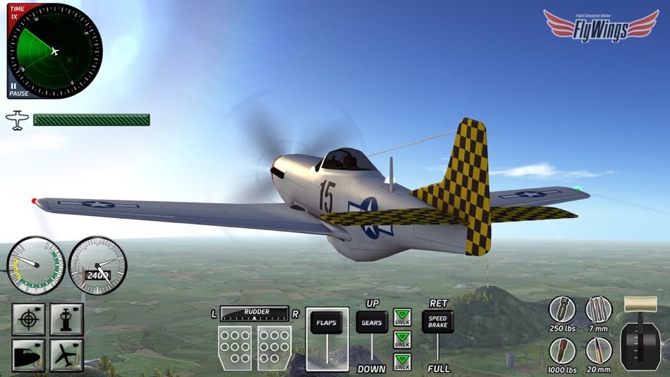 #3. Combat Flight Simulator 2016 Free (iOS) 由: Thetis Consulting