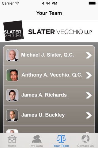 Slater Vecchio Personal Injury Help App screenshot 4