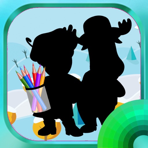 Coloring Book For Girls Yardigan Games Edition Icon