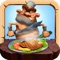 Cafe of Clans 2: Barbarian Master-Chef special Ham-Burger Fast food Restaurant pro