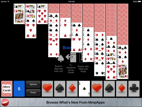 Brazilian Solitaire screenshot 3