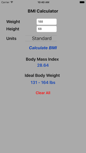 BMI Tool