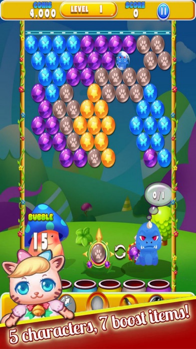 How to cancel & delete Fancy Dragon: Bubble Boom from iphone & ipad 1