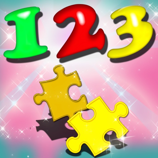 123 Numbers In Puzzle Game Play & Learn icon