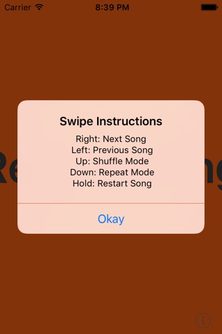 Swipe Control for iPod screenshot 2