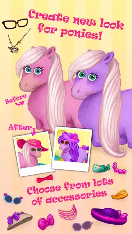 Game screenshot Pony Sisters in Hair Salon - Horse Hairstyle Makeover Magic mod apk