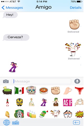 Tex-Mex Emojis screenshot 2