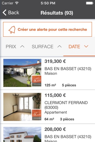 Agences BLOT IMMOBILIER screenshot 3