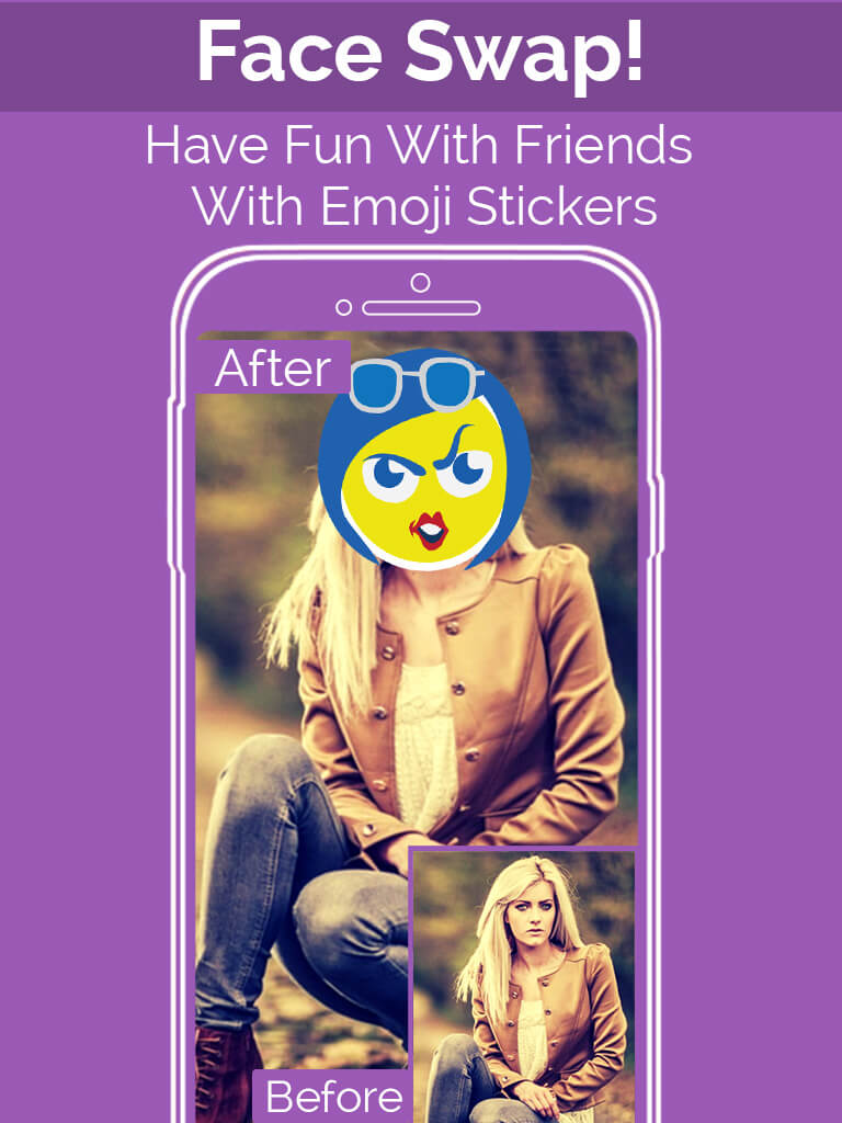 Face Swap - Replace Faces With Friend And Emoji