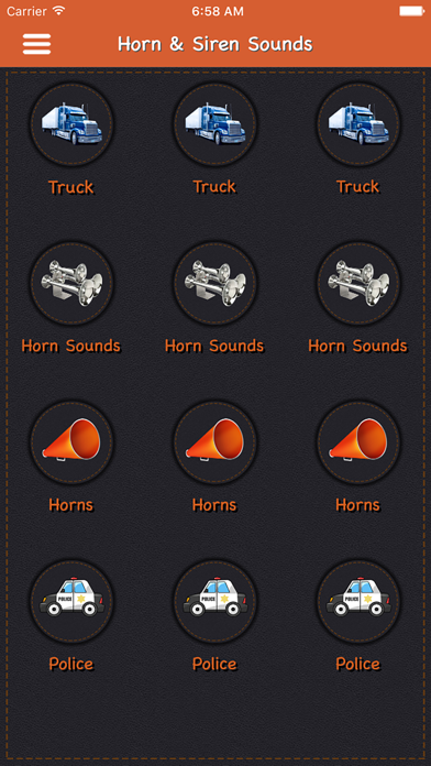 Screenshot #2 pour Horn & sirène sons - Horn & Siren Sounds