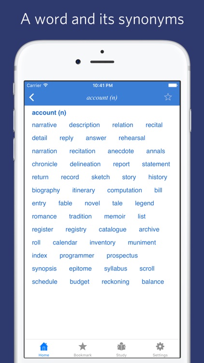 English Synonym Dictionary - Alphabetically Classified