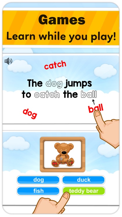 Monkey Junior: kids learn to read English, Spanish
