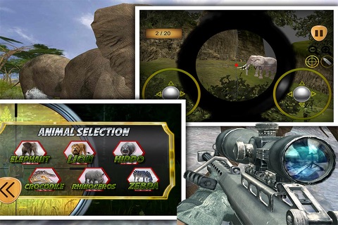 Brute Safari Jungle Hunting- Snipper Assassin Commando 3d Free screenshot 3