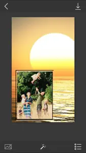 Sunset Photo Frame - Make Awesome Photo using beautiful Photo Frames screenshot #2 for iPhone