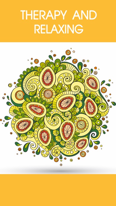 Adult Coloring Book : Free Mandala Color Therapy And Stress Relieving Pages For Adults 1.0 IOS -