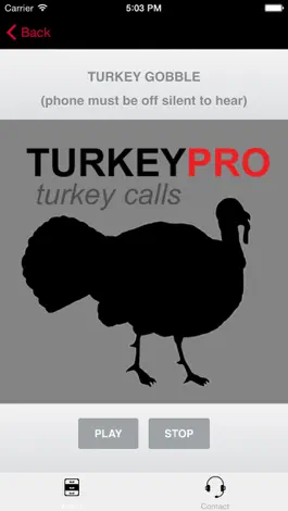 Game screenshot REAL Turkey Calls for Turkey Callin BLUETOOTH COMPATIBLE apk