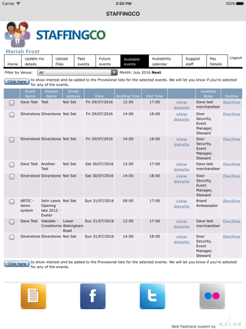 Screenshot #6 pour AXLR8 Staffing