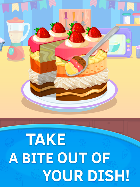 Screenshot #5 pour Faire des gateaux et les décorer jeux de fille