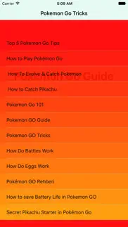 guide for pokemon go - video iphone screenshot 2