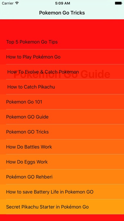 Guide for pokemon go - video