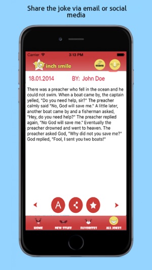 Best Jokes App - 10 Inch Smile (FREE)(圖3)-速報App