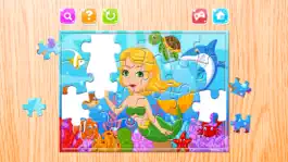 Game screenshot Mermaid Princess Puzzle Under Sea Jigsaw for Kids mod apk
