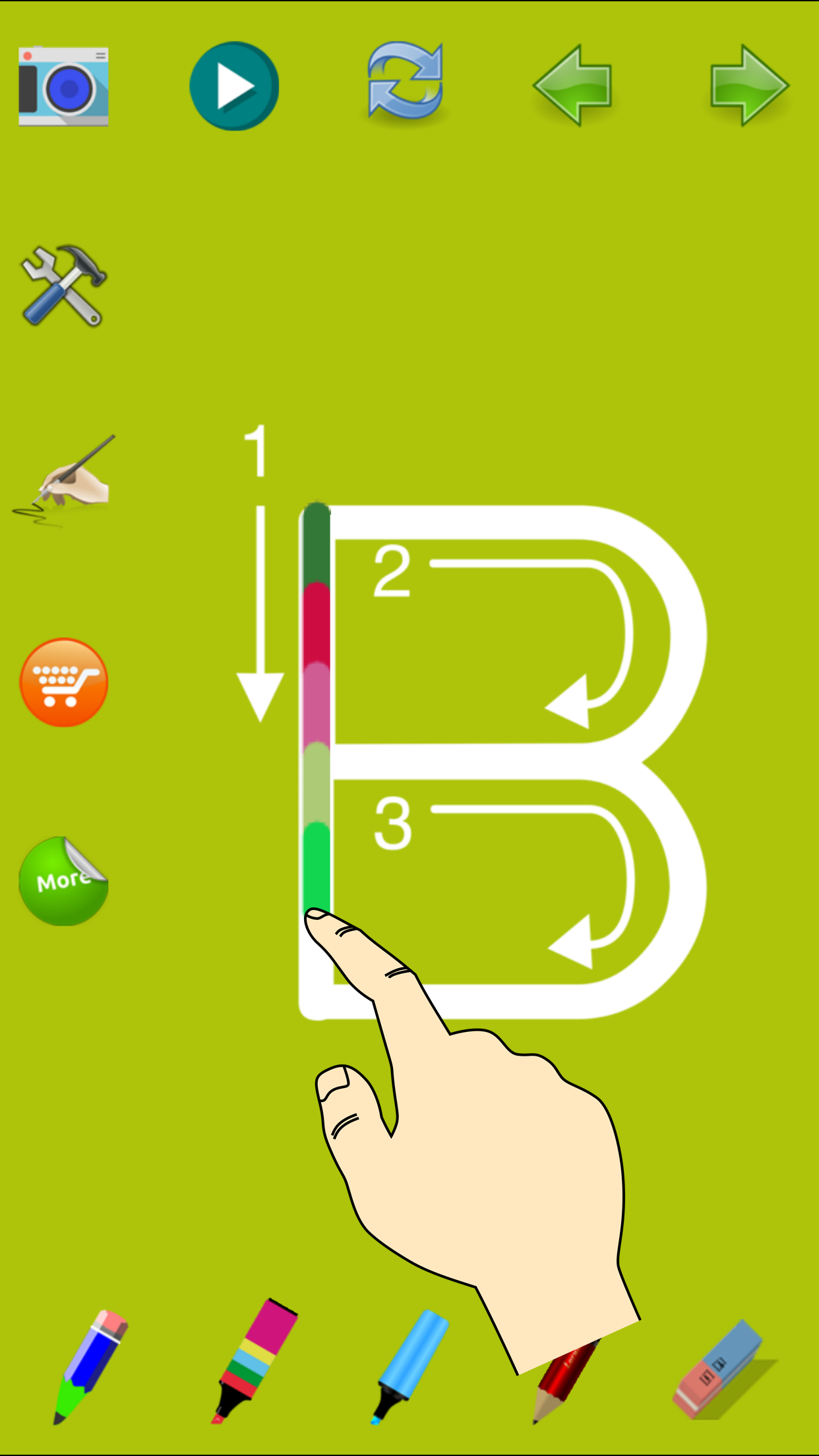 Trace Letters Level 2 screenshot 3