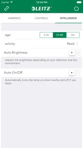 Leitz Smart Lamp screenshot #3 for iPhone