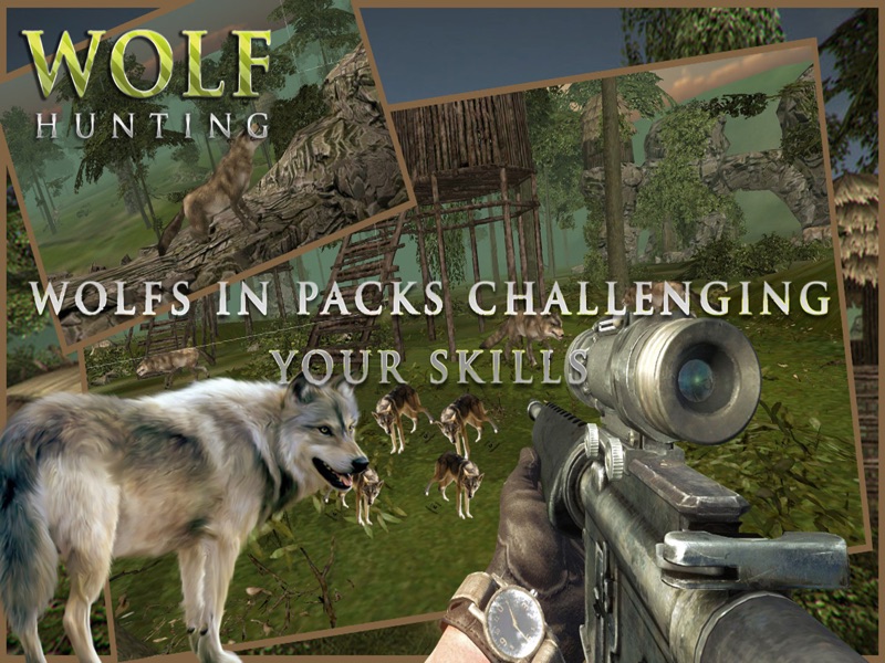 Action Adventure Wolf Hunter Game 2016 - Real Animal Hunt Shooting missions for free screenshot 10