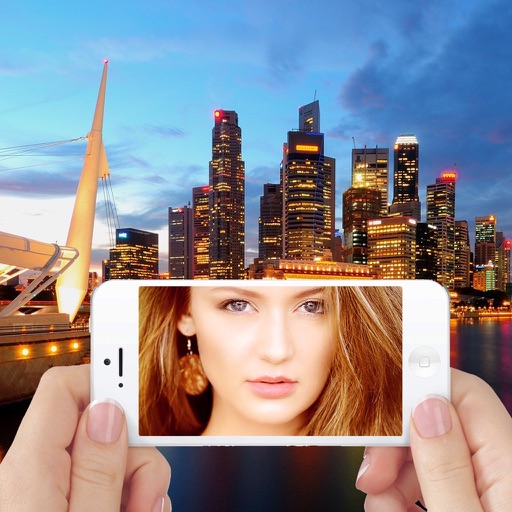 PIP Camera - Nice Portrait Frames - AppWisp.com