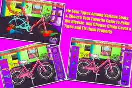 Game screenshot Псих цикл мыть а также ремонт Салон Дети Игры mod apk