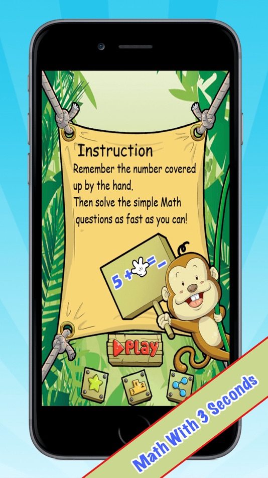 #2. Math 2s - Math with 2 seconds (iOS) By: TIEN BAO NGUYEN