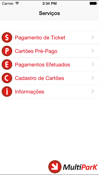 How to cancel & delete Multipark Estacionamentos from iphone & ipad 1
