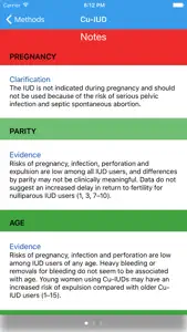 iContraception screenshot #3 for iPhone