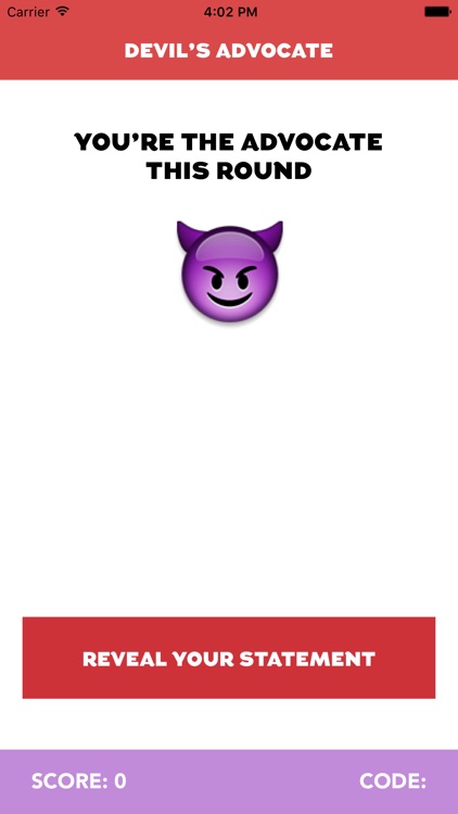 Devil's Advocate Game