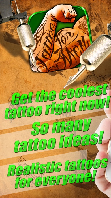 Tattoo Designs Photo Editor – Virtual Body Art and Tattoo Ideas with Cool Camera Stickers Free 1.0 IOS -