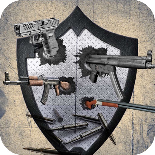 Weapon Firearms Hunting - Trigger and reloading the gun target long range shooting and practice FPS simulator icon