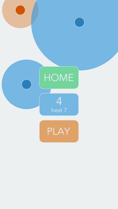 Screenshot #3 pour Color Dots - a minimalist arcade game