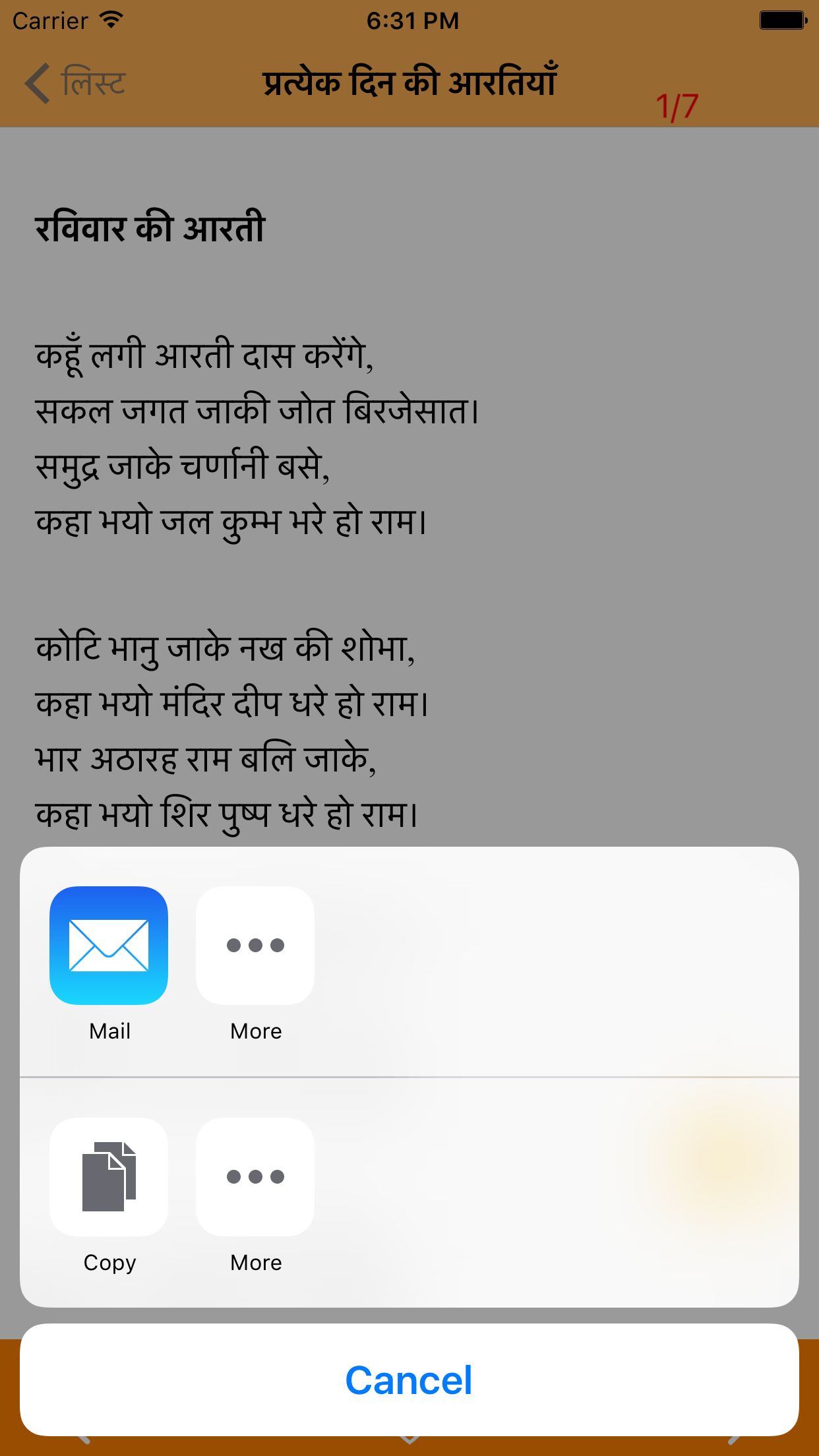 Aarti Collection Hindi screenshot 4