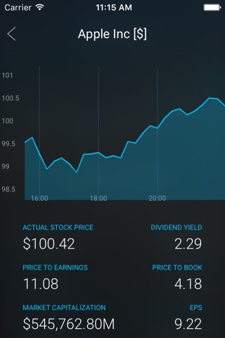 PocketPORT - Personal equity portfolio tracker screenshot 4