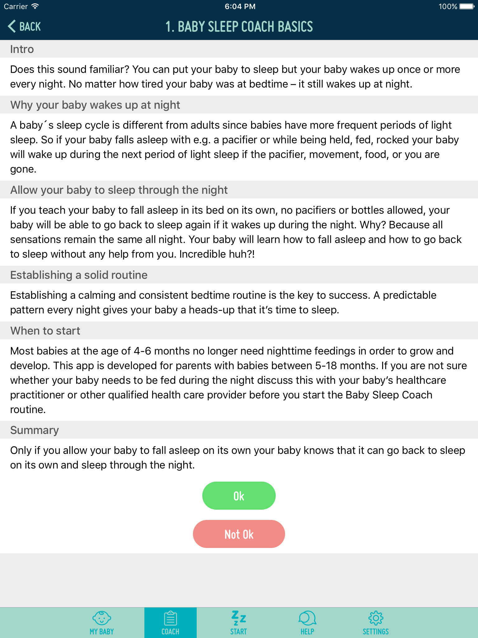 Baby Sleep Coach