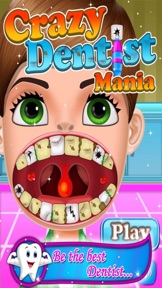 Crazy Dentist Mania game for Kids, girls and toddler screenshot