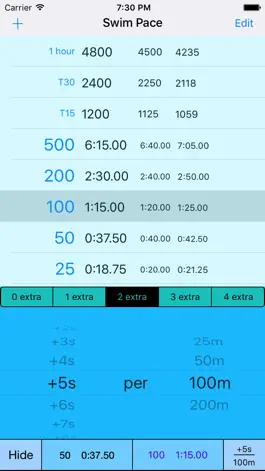 Game screenshot SwimPace apk