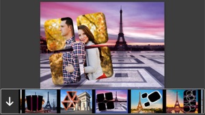 3D Paris Photo Frame - Amazing Picture Frames & Photo Editor screenshot #1 for iPhone