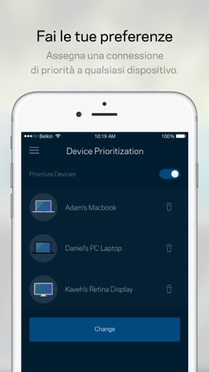 Impostare un iPad come telecomando per una presentazione su un altro dispositivo iOS