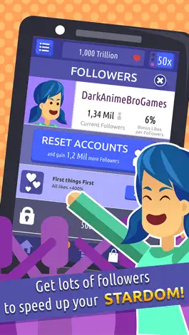 Game screenshot So Social: Become an Internet Celebrity hack