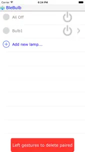 iBleBulb screenshot #1 for iPhone